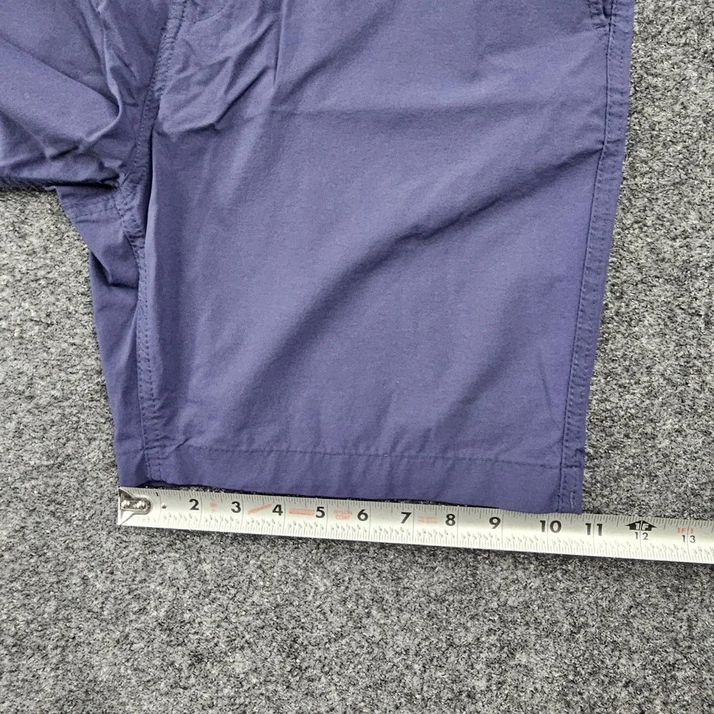 Onia Hybrid Shorts Men's 31 Blue Stretch Performance Casual Flat Front 7 Inch